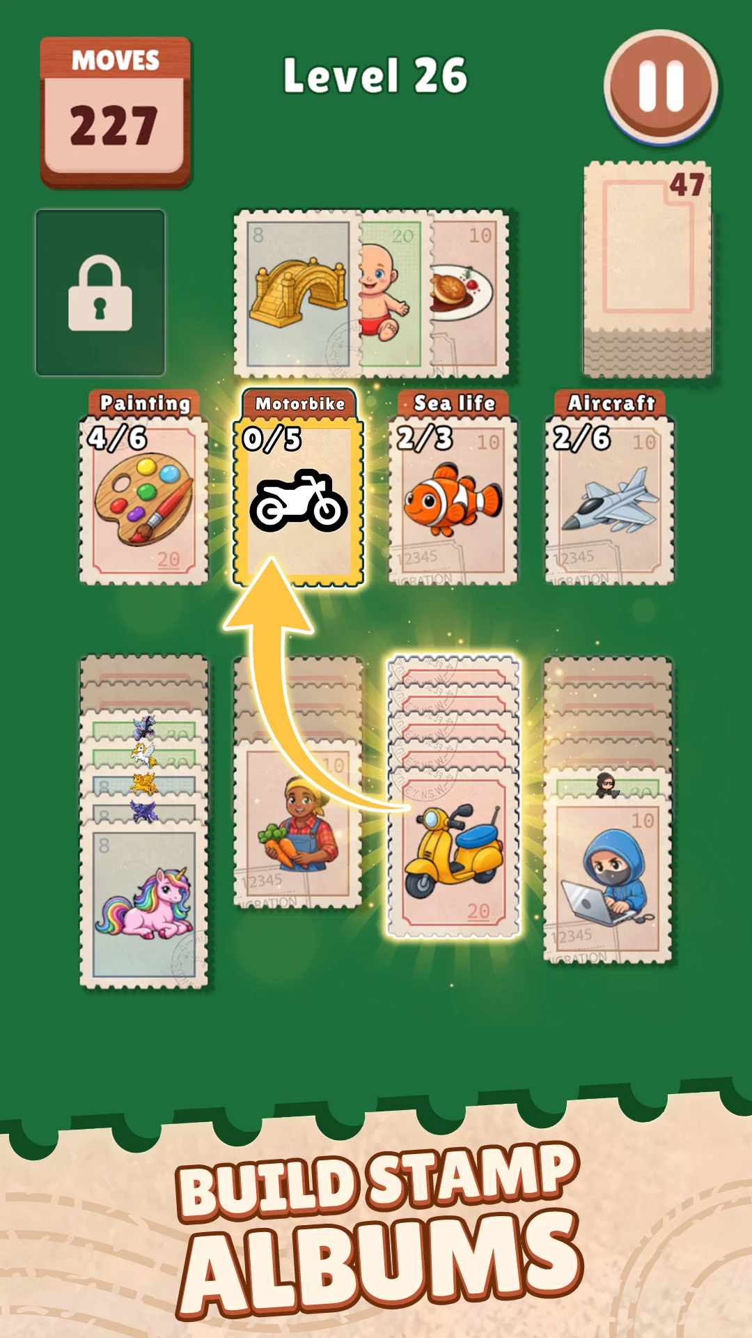 Stamp Solitaire: Card Matching screenshot