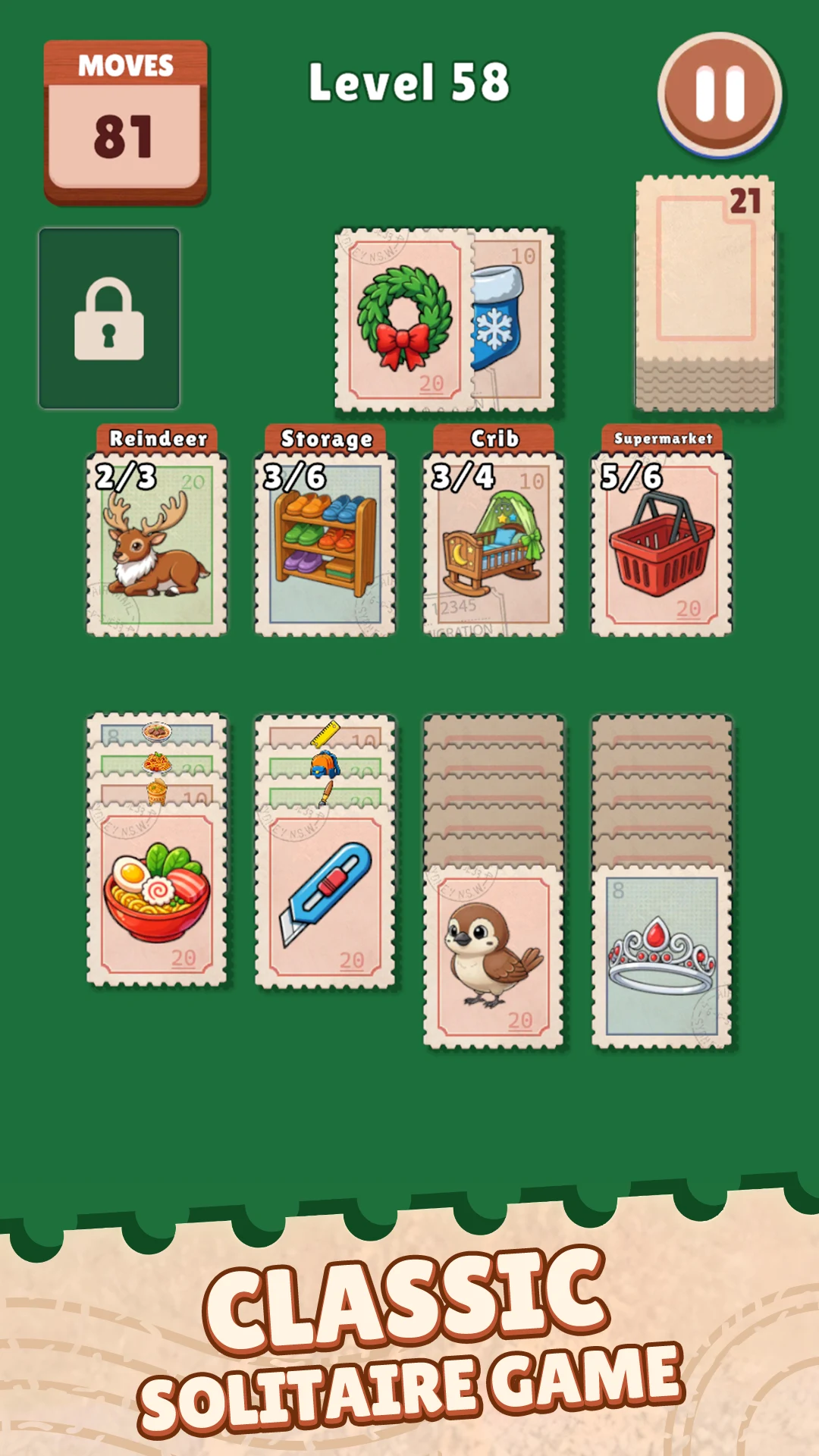 Stamp Solitaire: Card Matching screenshot